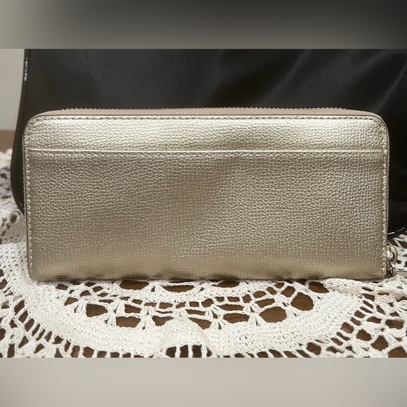 Kate Spade Gold Metallic Wallet - Picture 3 of 11